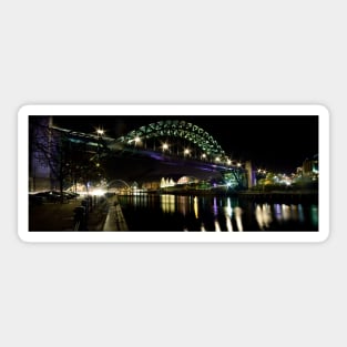 The Tyne Bridge Panoramic Sticker